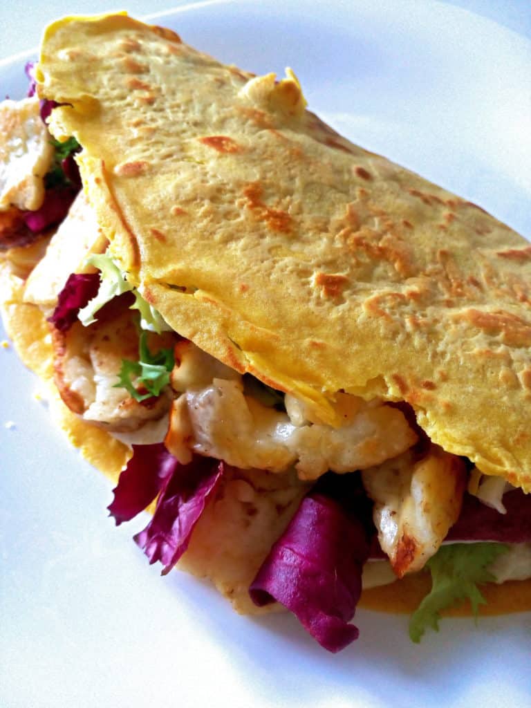 White lupin tortilla