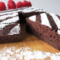 Sugar Free Keto Chocolate Ricotta Cake