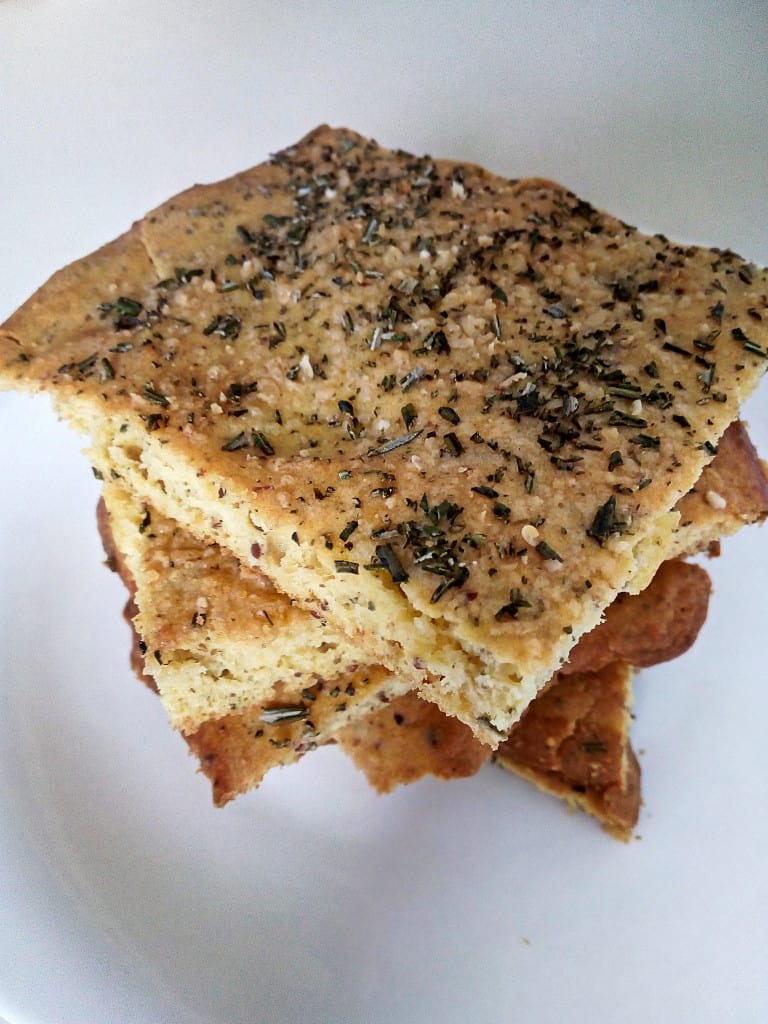low carb rosemary focaccia bread