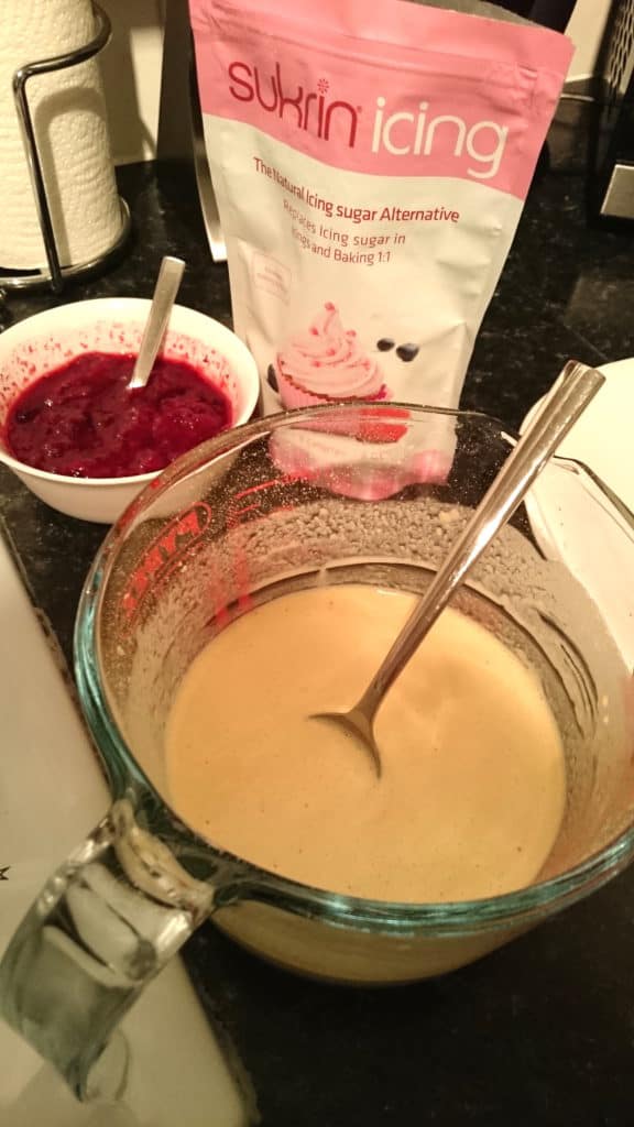 sugar free low carb lupin pancake