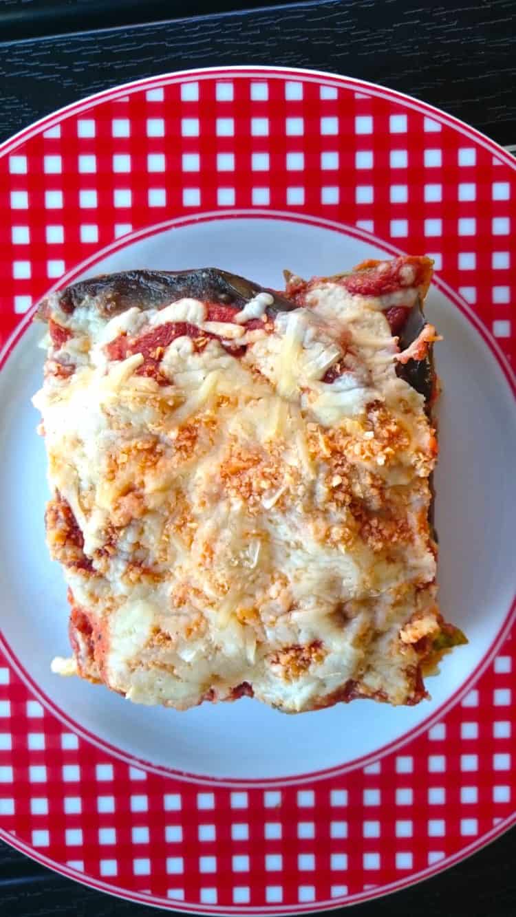 low carb eggplant zucchini parmigiana