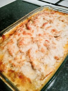 low carb butternut squash and mushroom lasagna