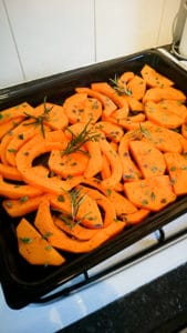 low carb butternut squash and mushroom lasagna