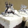 sugar free low carb chocolate cheesecake squares