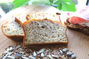 Quick & Easy Keto Low Carb Seeded Protein Bread