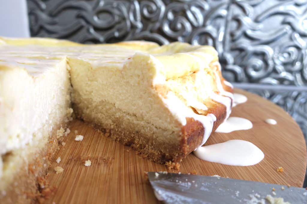 sugar free keto new york baked cheesecake 6