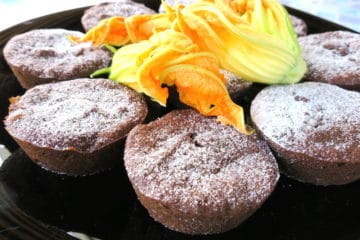 Magic Keto Chocolate Zucchini Fudge Cupcakes