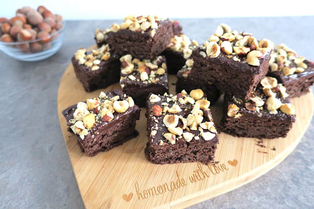 Sugar Free Hazelnut Nut.ella Brownies