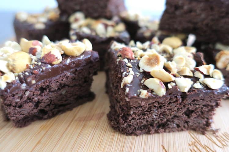 Sugar Free Hazelnut Nut.ella Brownies