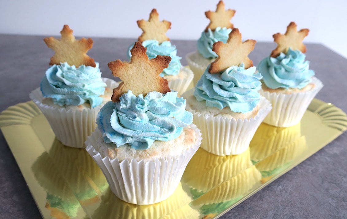 Sugar Free Angel Food Cupcakes & Chantilly Cream
