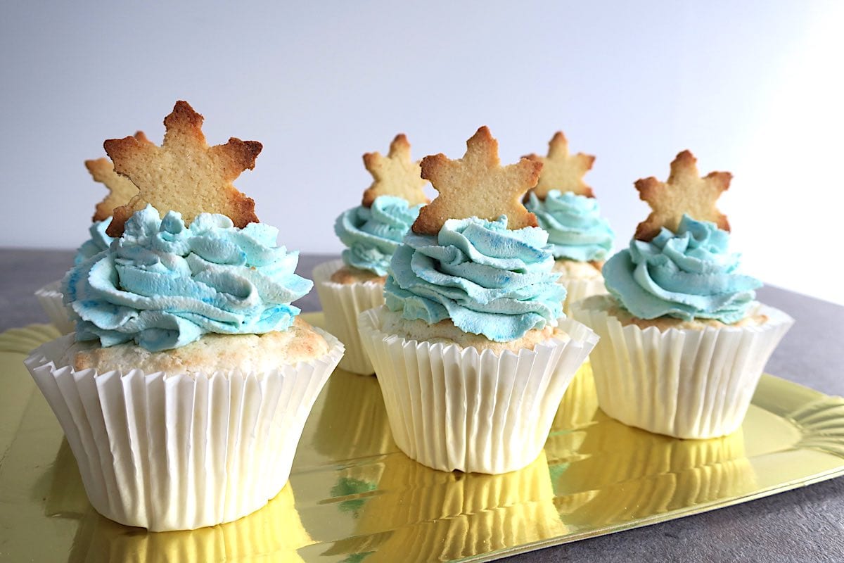 Sugar Free Angel Food Cupcakes & Chantilly Cream