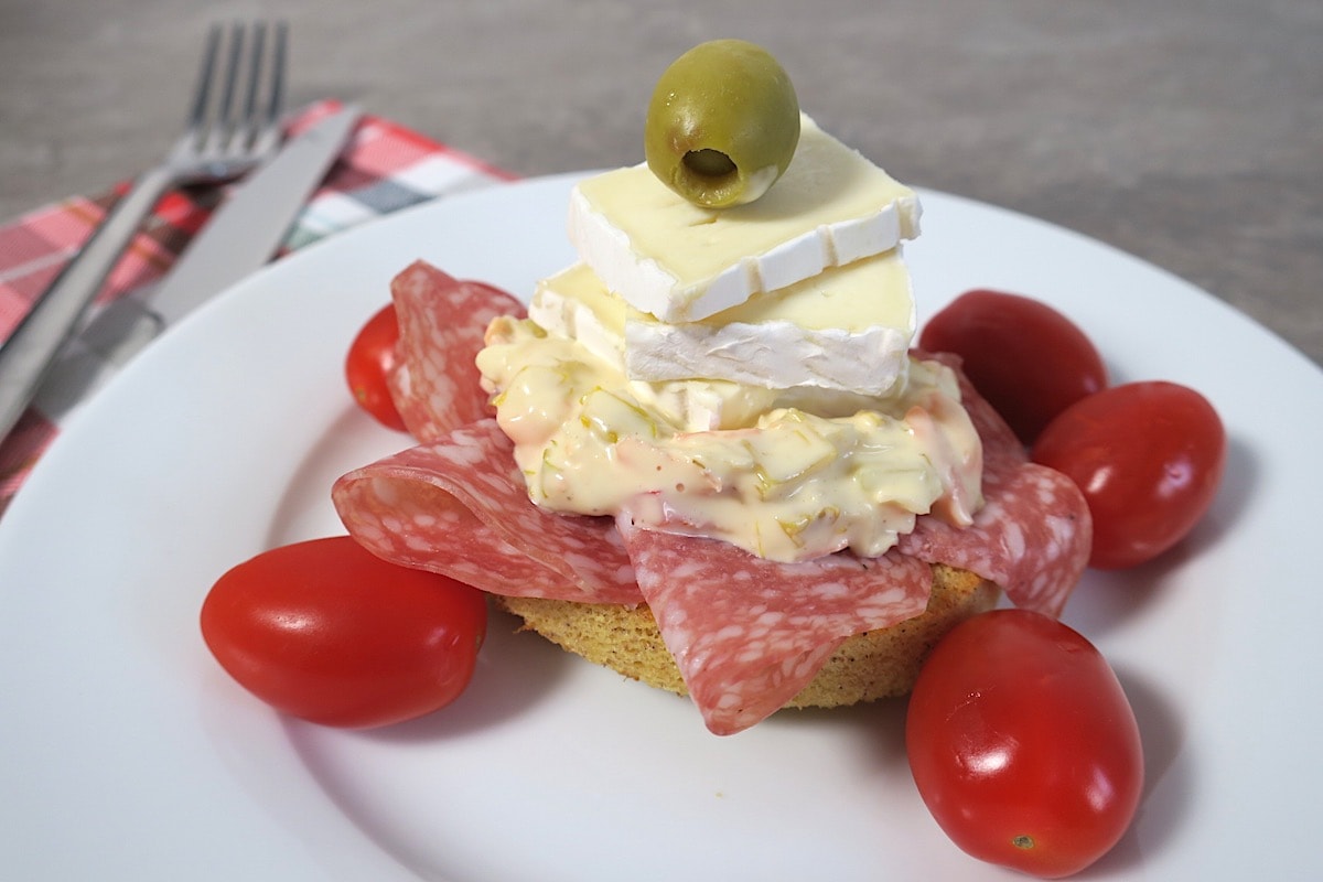 Keto Italian Coleslaw - Italian Capricciosa