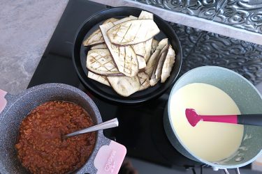 Low Carb Greek Moussaka with Lamb Ragù