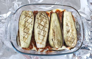 Low Carb Greek Moussaka with Lamb Ragù