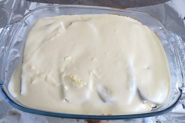 Low Carb Greek Moussaka with Lamb Ragù