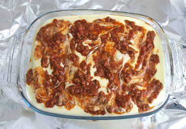 Low Carb Greek Moussaka with Lamb Ragù