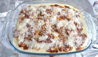 Low Carb Greek Moussaka with Lamb Ragù