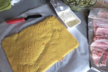 Italian Style Low Carb Savoury Swiss Roll