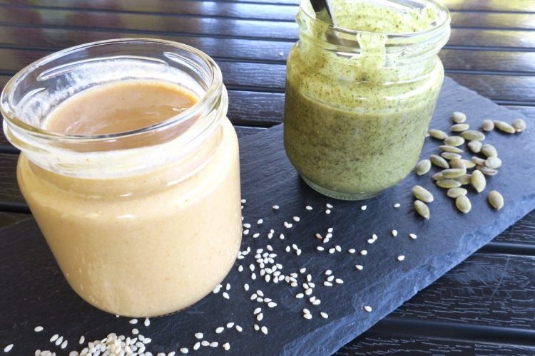 Home Made Low Carb Tahini Two Ways