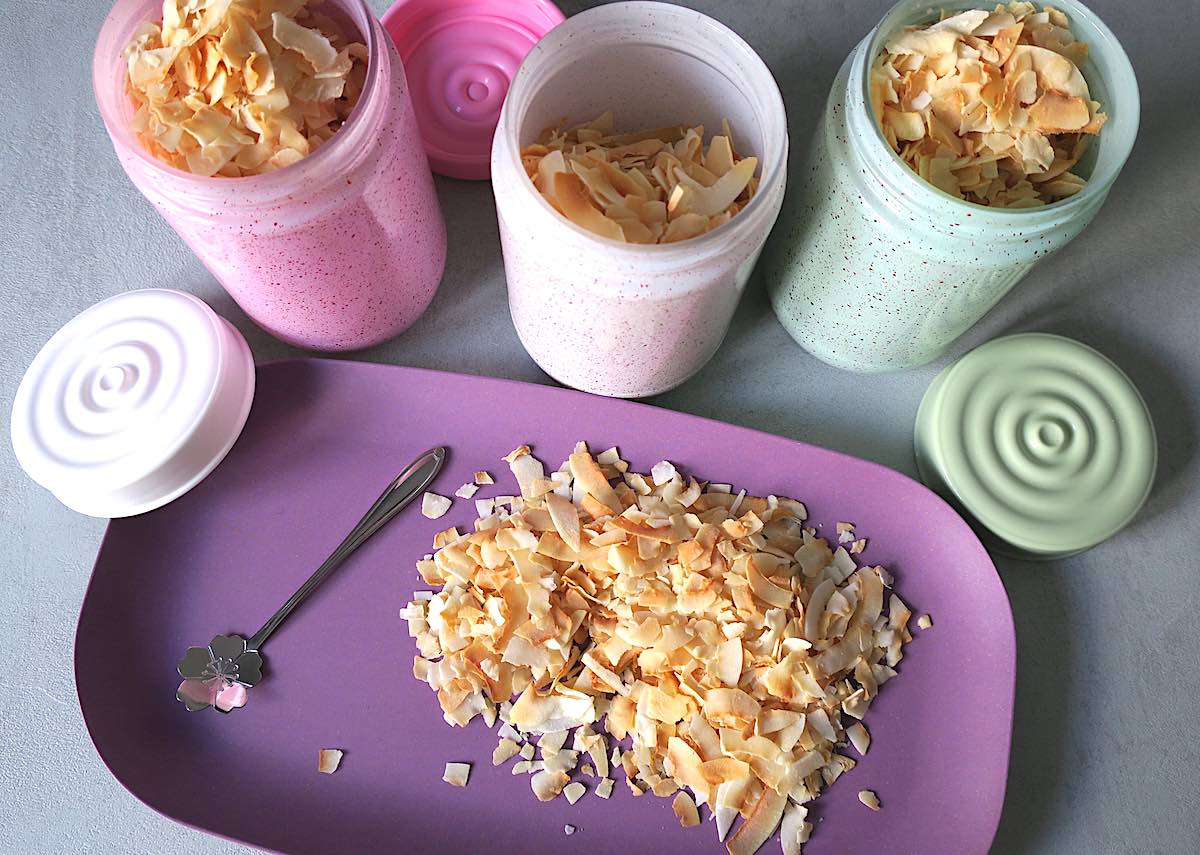 Sugar Free Crunchy Coconut Flakes