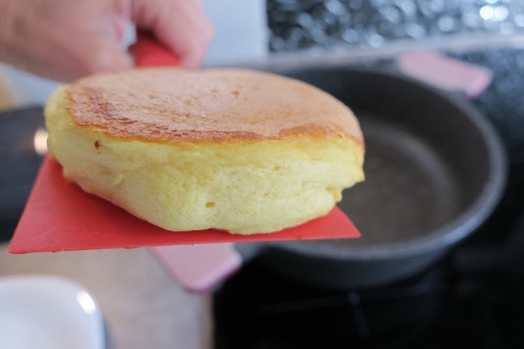 Keto Japanese Vanilla Soufflé Pancakes