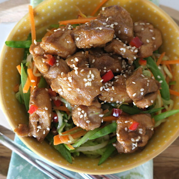 Low Carb Vietnamese Chicken Salad
