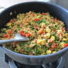 Keto Mixed Veg Cauliflower Rice Stir-Fry