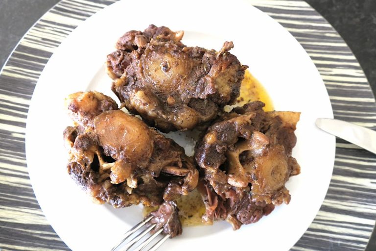 Oxtail stew