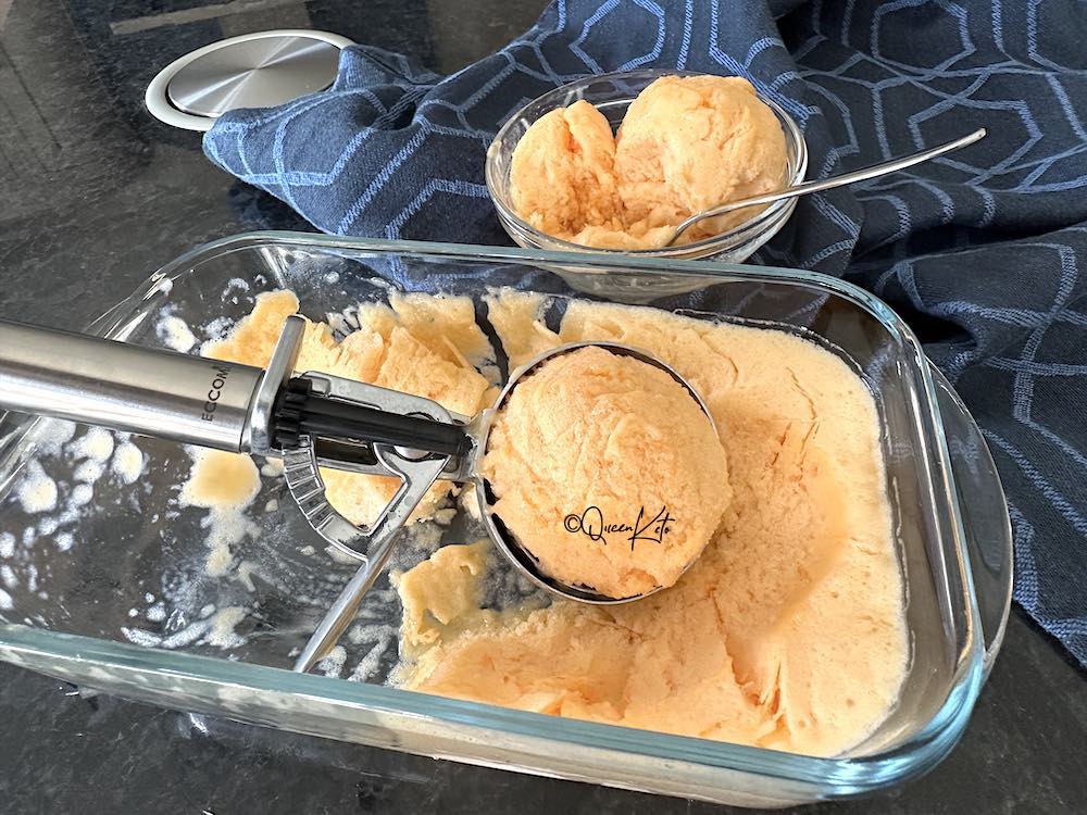 ZeroCarb Carnivore DairyFree Vanilla Ice Cream Queen Keto