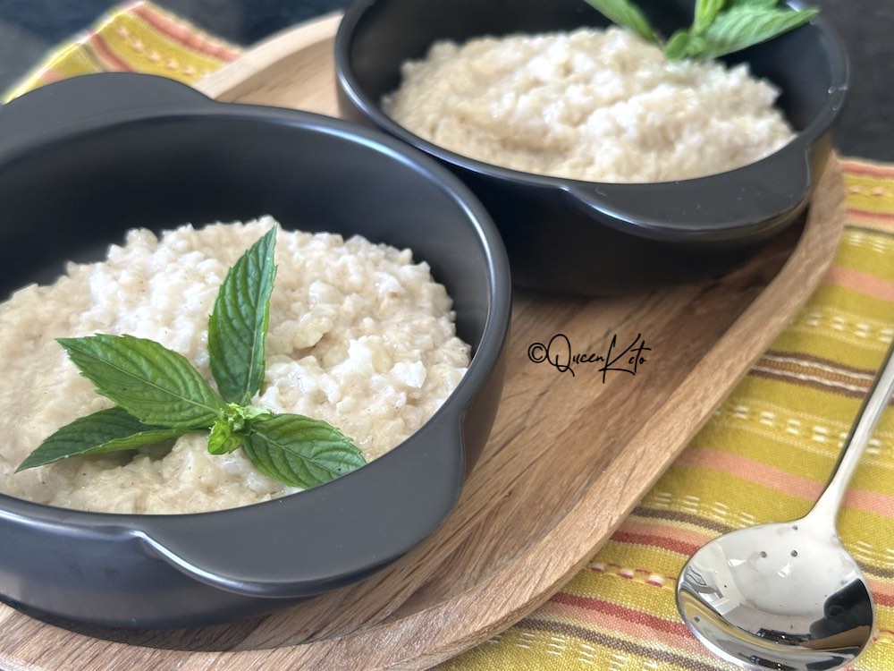 Keto Sticky Coconut Rice - Queen Keto