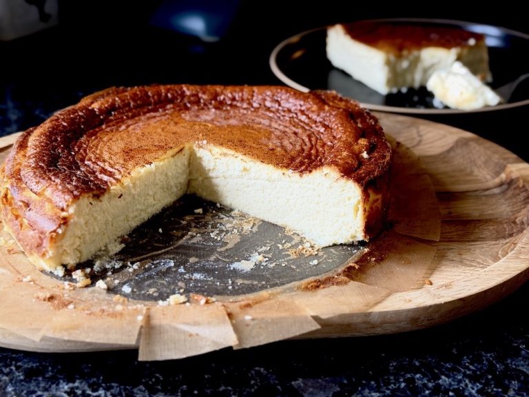 Basque cheesecake